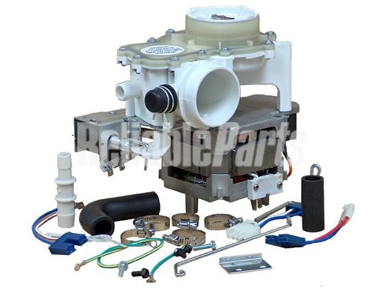 OEM Genuine Part 1 of WD26X10013 - DISHWASHER MOTOR & PUMP ASSEMBLY - Image 6