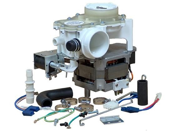 OEM Genuine Part 1 of WD26X10013 - DISHWASHER MOTOR & PUMP ASSEMBLY