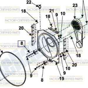 OEM Genuine Part 1 of WPW10177428 - SUPPORT
