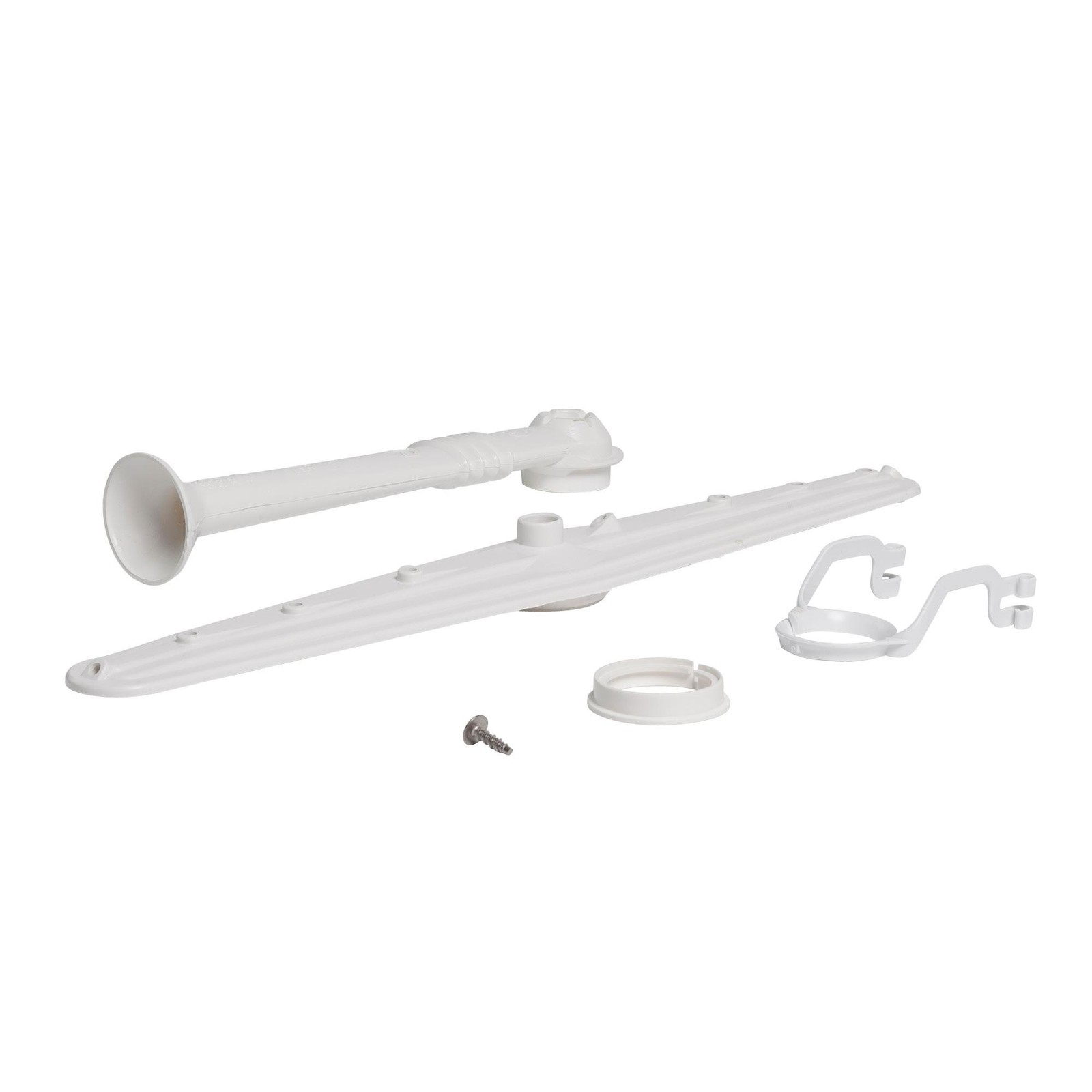 1 of 675808 Whirlpool Dishwasher Middle Spray Arm and Manifold Assembly OEM R...