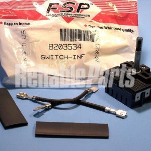 1 of 8203534 Infinite Switch OEM Replacement, NEW FAST SHIP Fits Many Applian...