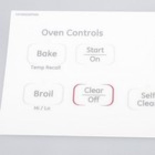 1 of WB27T11014 GE Oven Faceplate Graphics (White) OEM Replacement, NEW FAST ... - Image 11