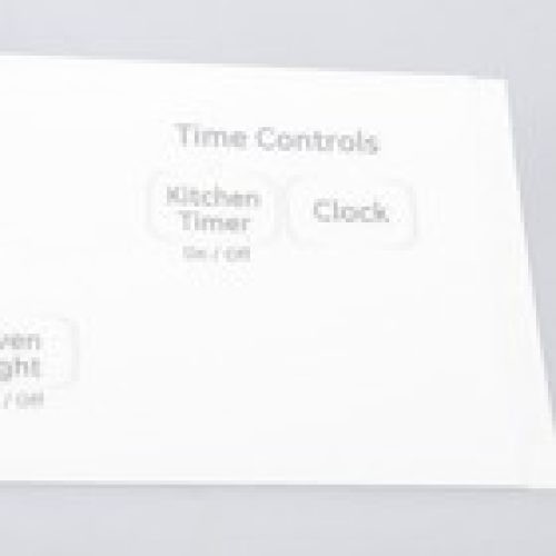 1 of WB27T11014 GE Oven Faceplate Graphics (White) OEM Replacement, NEW FAST ... - Image 10