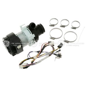 1 of WD49X23778 GE Dishwasher Water Pump Motor Kit OEM Replacement, NEW FAST ...