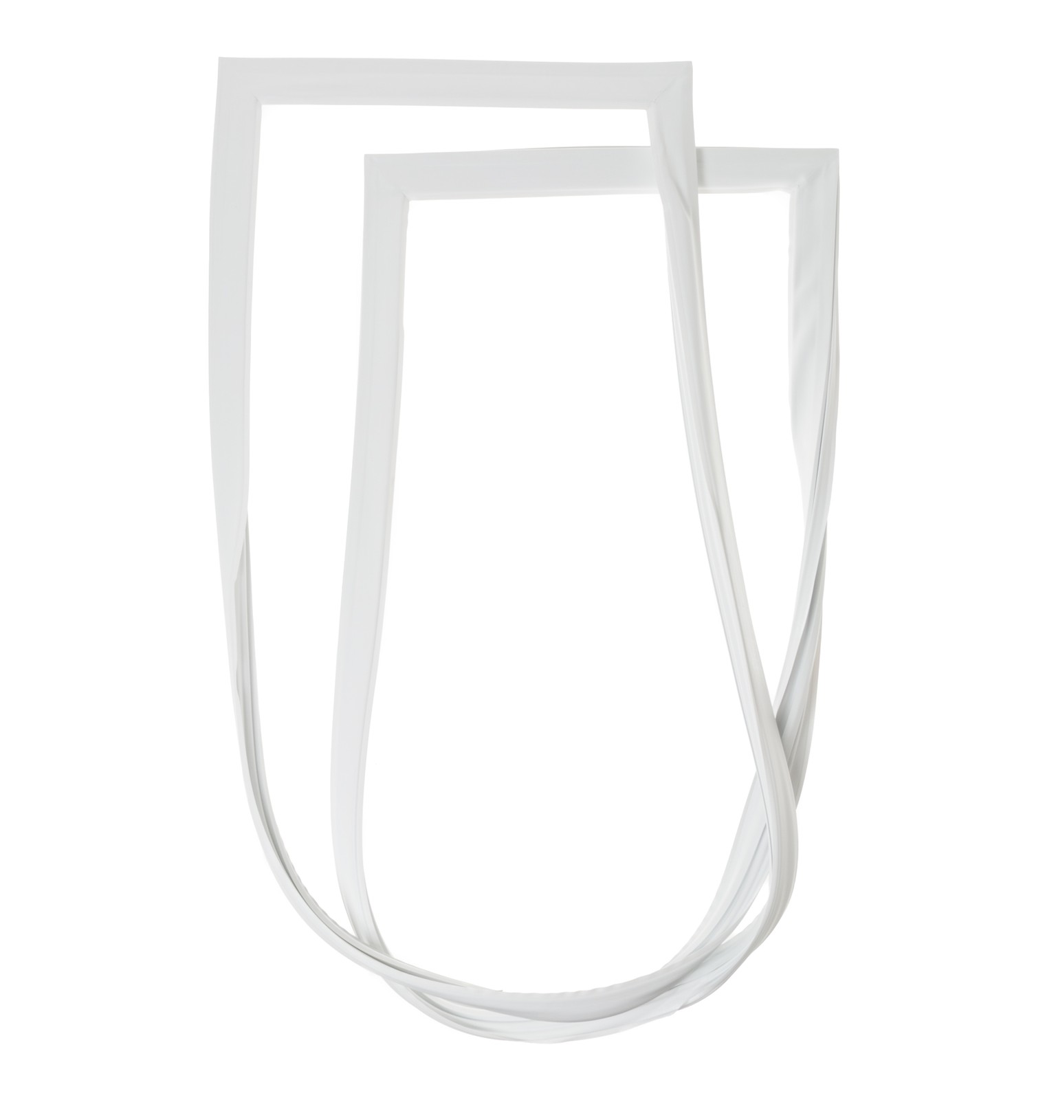 1 of WR24X10156 GE Refrigerator Door Gasket White OEM Replacement, NEW FAST S...