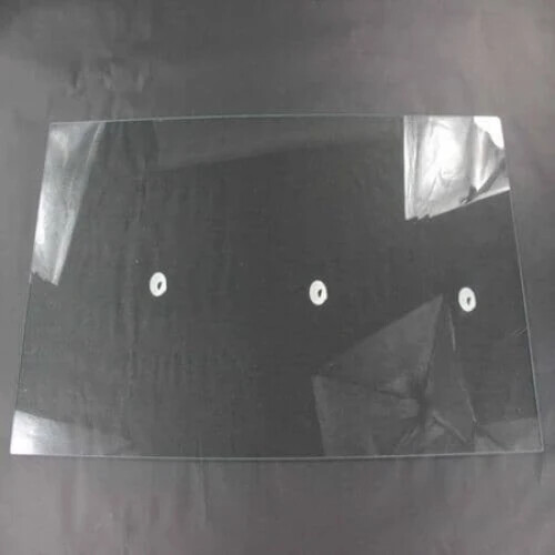 1 of WR32X10865 GE Refrigerator Crisper Drawer Glass Cover OEM Replacement, N...