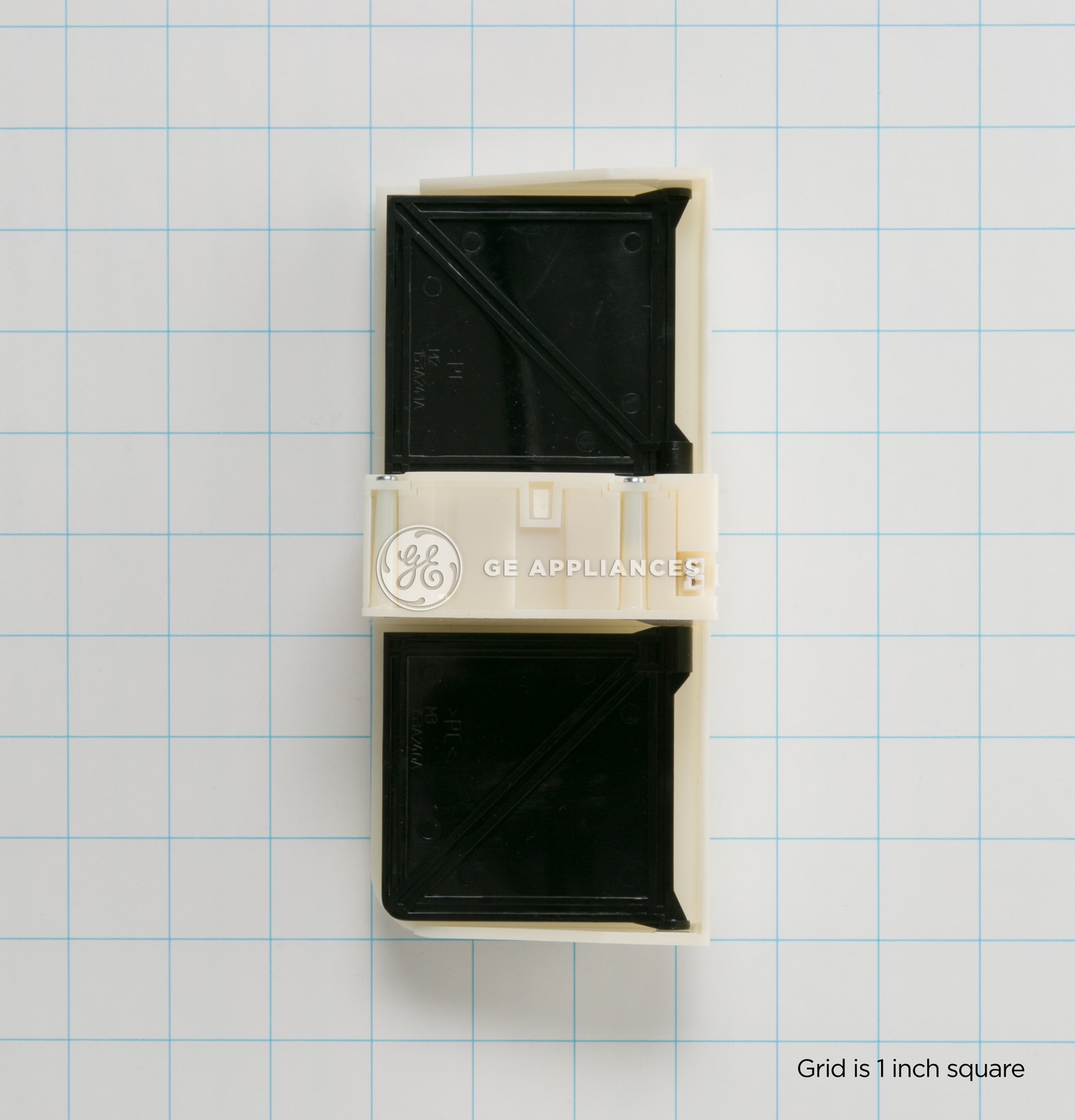 1 of WR60X10062 GE Refrigerator Damper Assembly S OEM Replacement, NEW FAST S... - Image 3