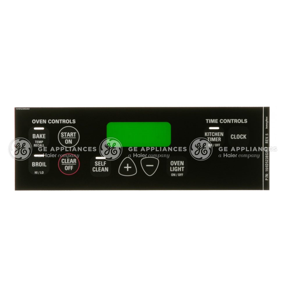 WB27T10517 GE Range Graphics Faceplate Assembly OEM Replacement, NEW FAST SHI...