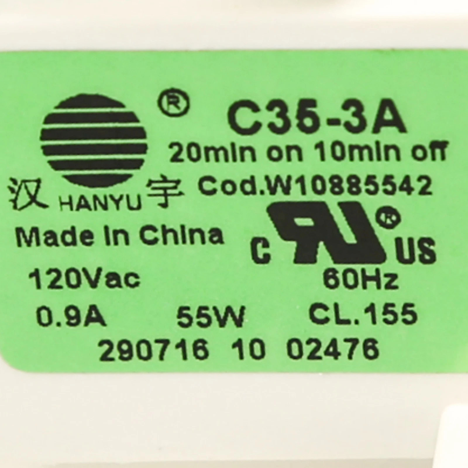 OEM Genuine Part 1 of W11032770 - MOTOR-PUMP - Image 5