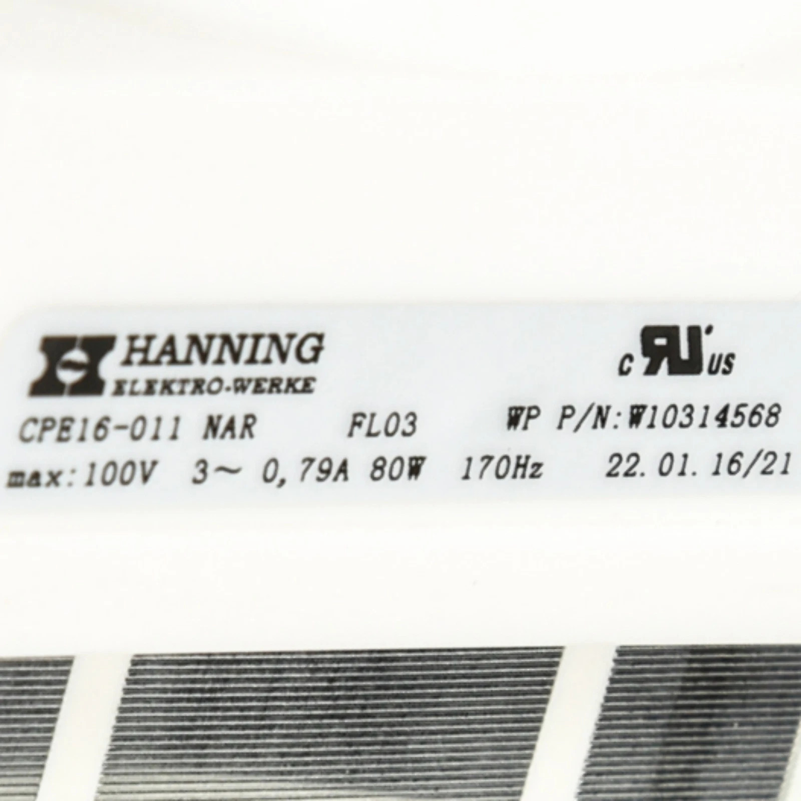 OEM Genuine Part 1 of WPW10554963 - PUMP&MOTOR - Image 7