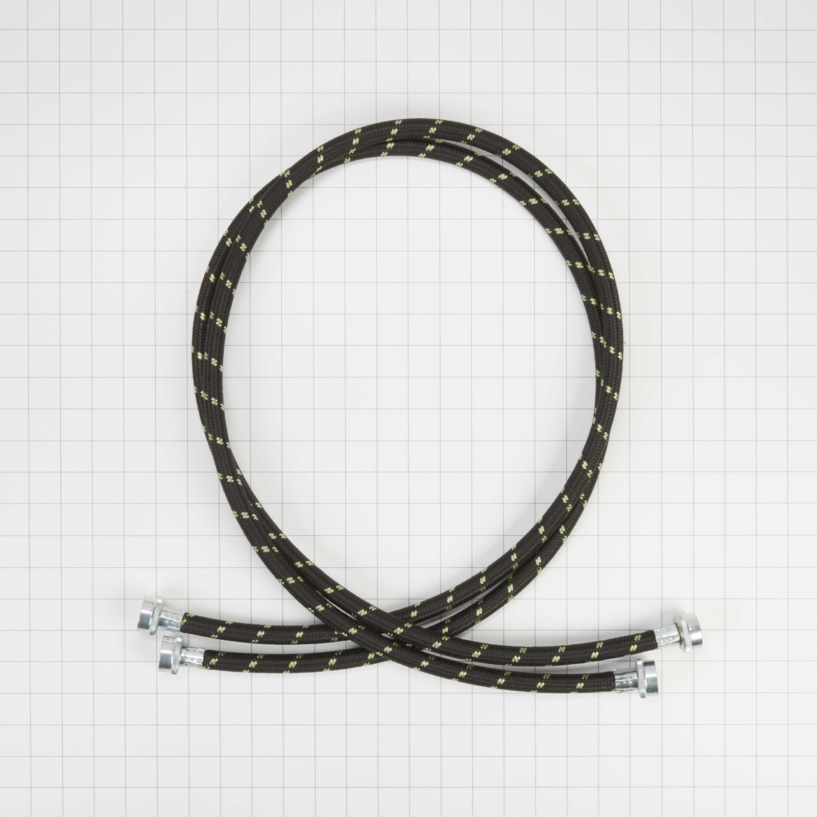 1 of 8212487RP Whirlpool 5' Industrial Grade Nylon Braid Fill Hoses 2 Pack OE... - Image 4