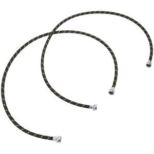 1 of 8212487RP Whirlpool 5' Industrial Grade Nylon Braid Fill Hoses 2 Pack OE...