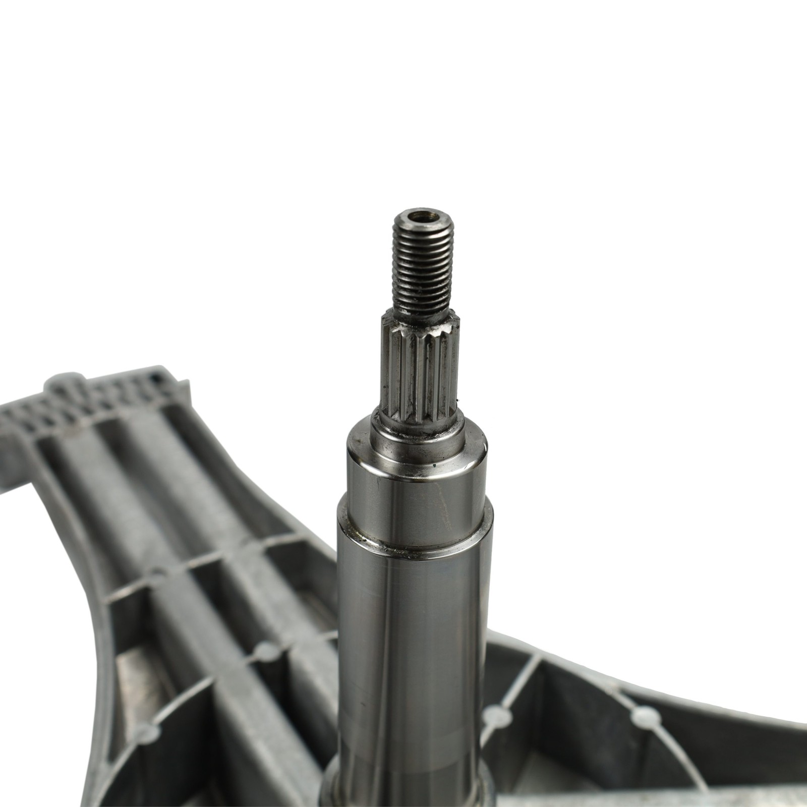 1 of DC97-12528A Samsung Washer Flange Shaft Spider Arm Assembly OEM Replacem... - Image 5