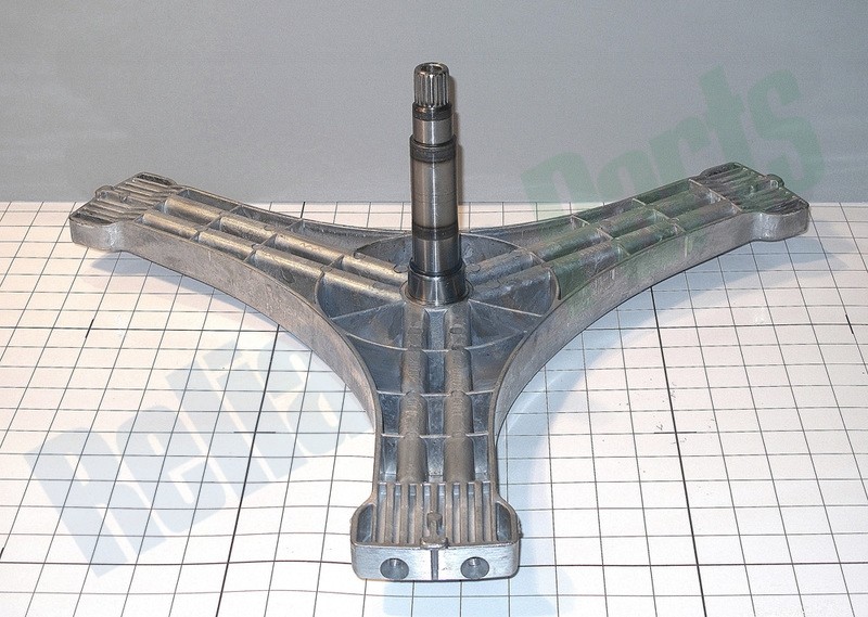 1 of DC97-15491A Samsung Washer Drum Flange Shaft Assembly OEM Replacement, N... - Image 3