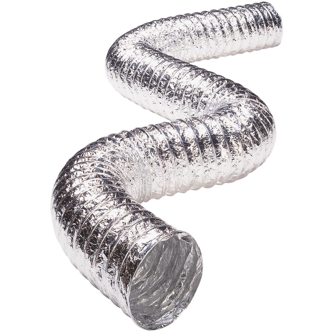 1 of F0450 Deflect-O Supurr-Flex 4" X 50' Dryer Aluminum Multi-layered Metall... - Image 5
