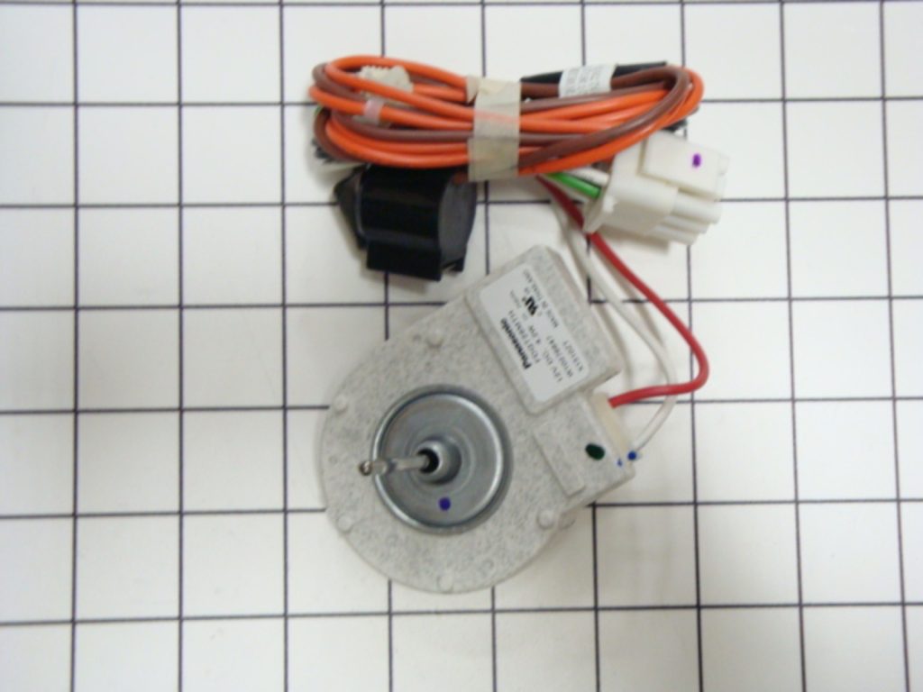 1 of W11334745 Whirlpool Refrigerator Evaporator Fan Motor OEM Replacement, N...