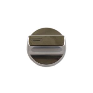 1 of W11366438 Whirlpool Cooktop Stainless Control Knob OEM Replacement, NEW ...
