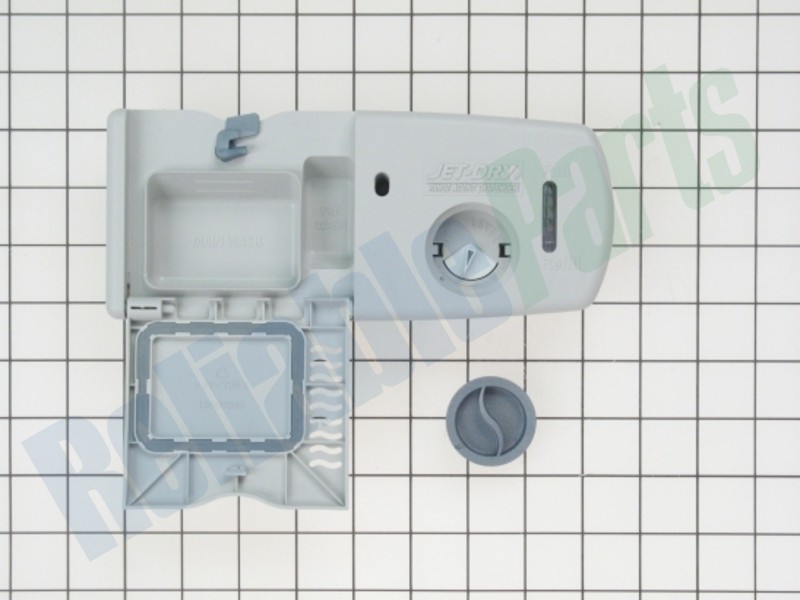 1 of WD12X10163 GE Dishwasher Detergent and Rinse Aid Dispenser Module OEM Re... - Image 7
