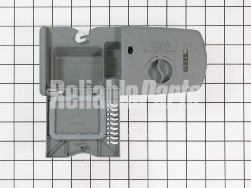 1 of WD12X10163 GE Dishwasher Detergent and Rinse Aid Dispenser Module OEM Re...