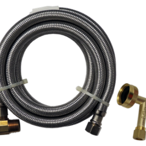 1 OF SEA  DW5SS 5' SS D/W LINE W/FHT FITTING OEM Replacement, NEW FAST SHIP F...