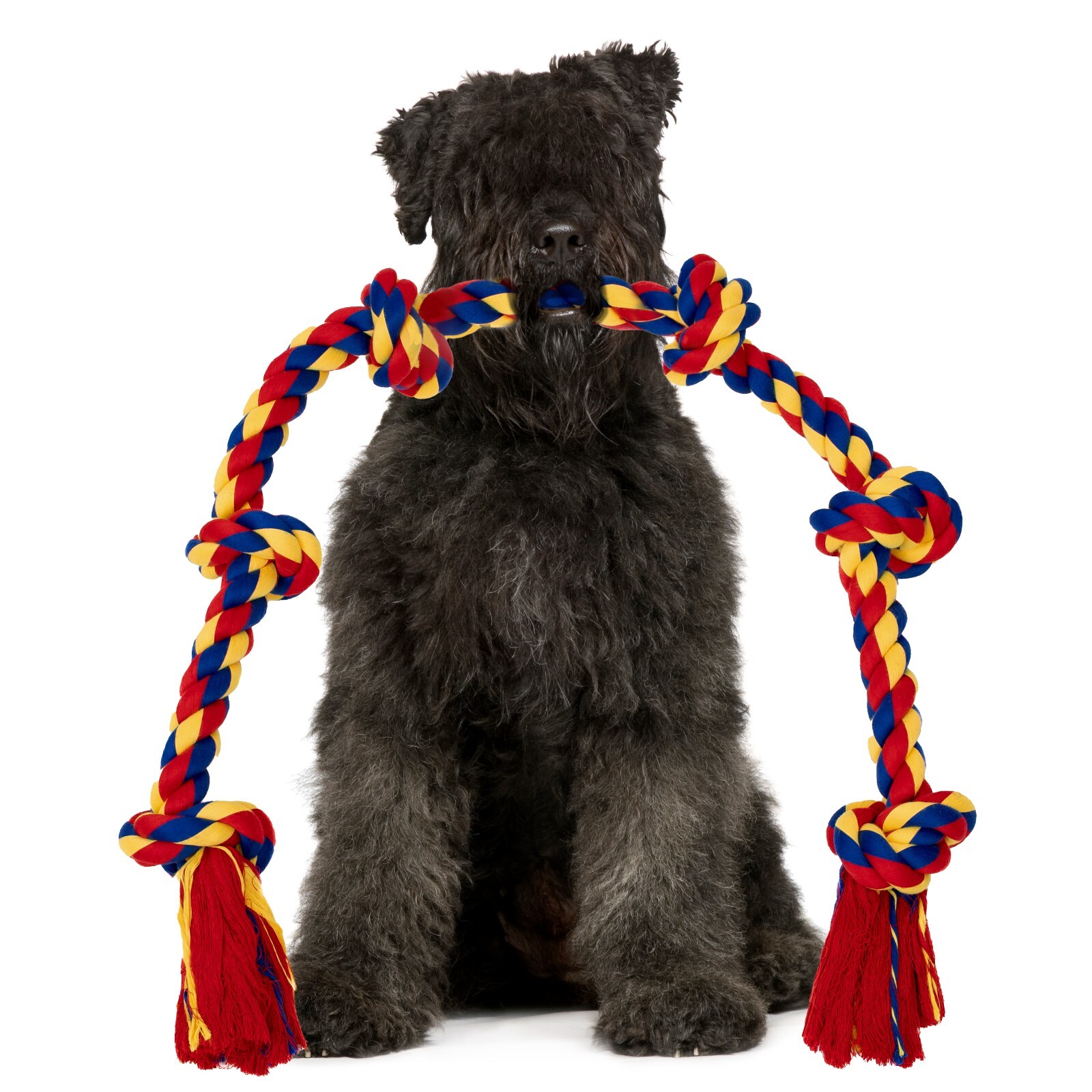 Giant Dog Rope Toy for Extra Large Dogs - 48 Inch Long 6 Knot XXL Dog Rope Toy - Image 8
