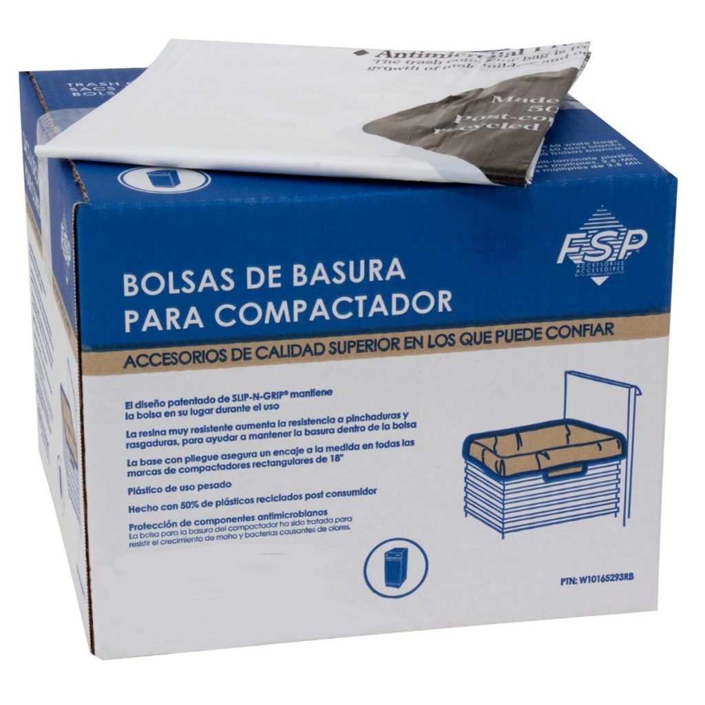 OEM Genuine Part 1 of W10165293RB - 60PK-PLASTIC COMP BAGS,