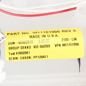 OEM Genuine Part 1 of W11210463 - VALVE