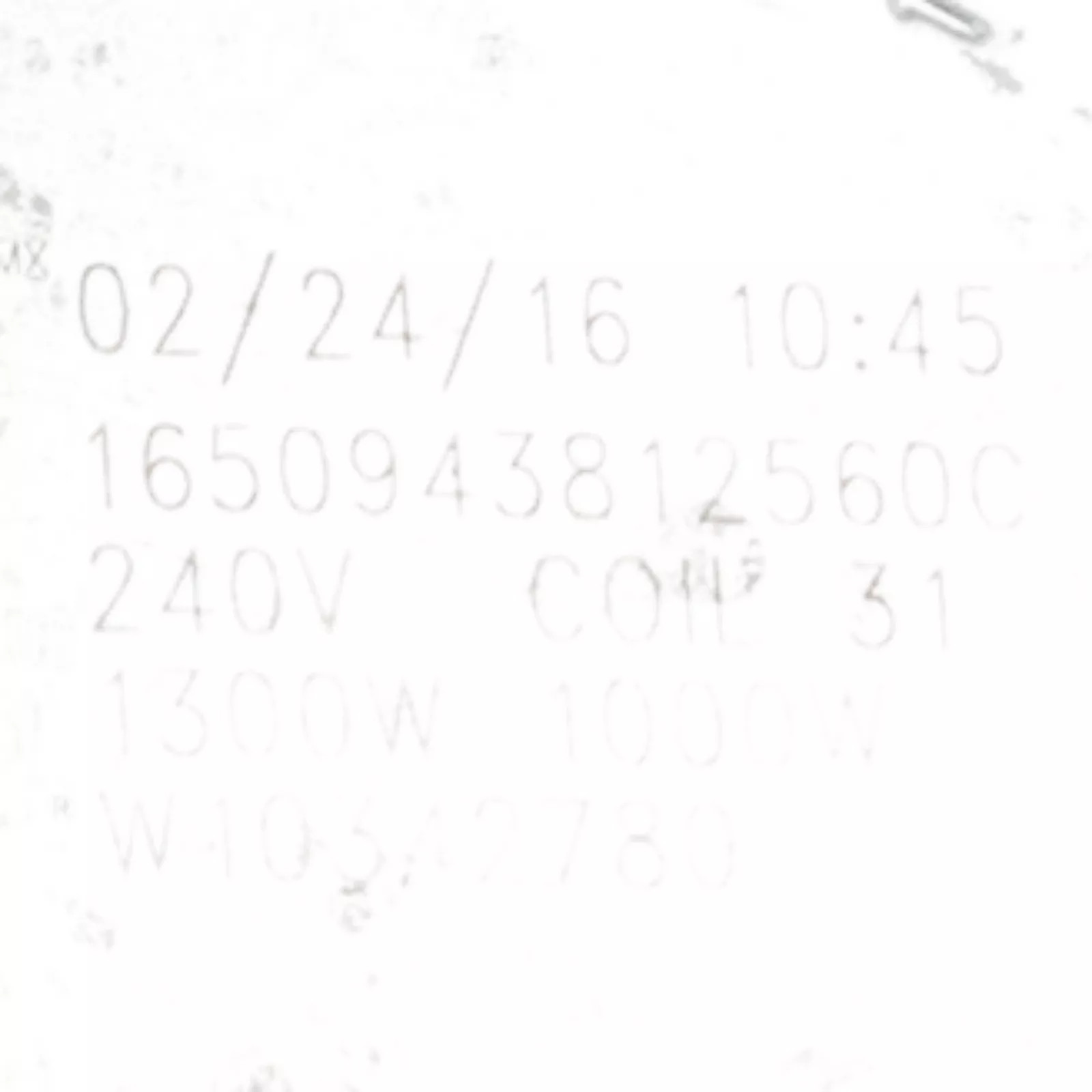 OEM Genuine Part 1 of WPW10342780 - ELMNT-SURF - Image 5