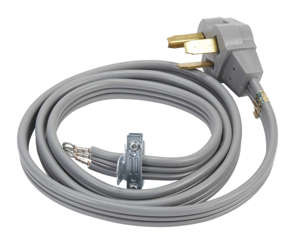 1 of 8171378RC Whirlpool Dryer 6' 3-Wire 30 Amp Dryer Power Cord By OEM Repla...