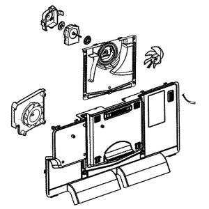 1 of AEB73764534 LG Refrigerator Grille Assembly-FAN OEM Replacement, NEW FAS...
