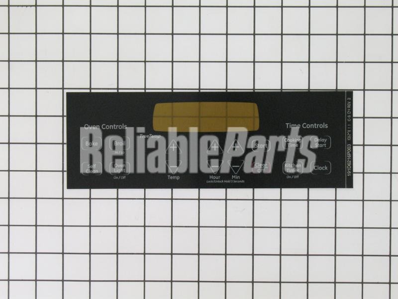 1 of WB27T11229 GE Oven Faceplate OEM Replacement, NEW FAST SHIP Fits Many Ap... - Image 7