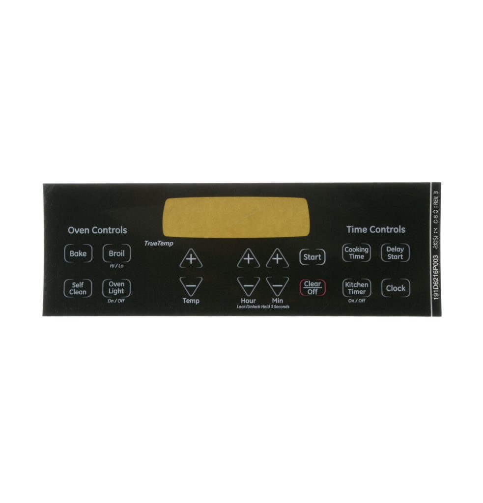 1 of WB27T11229 GE Oven Faceplate OEM Replacement, NEW FAST SHIP Fits Many Ap...