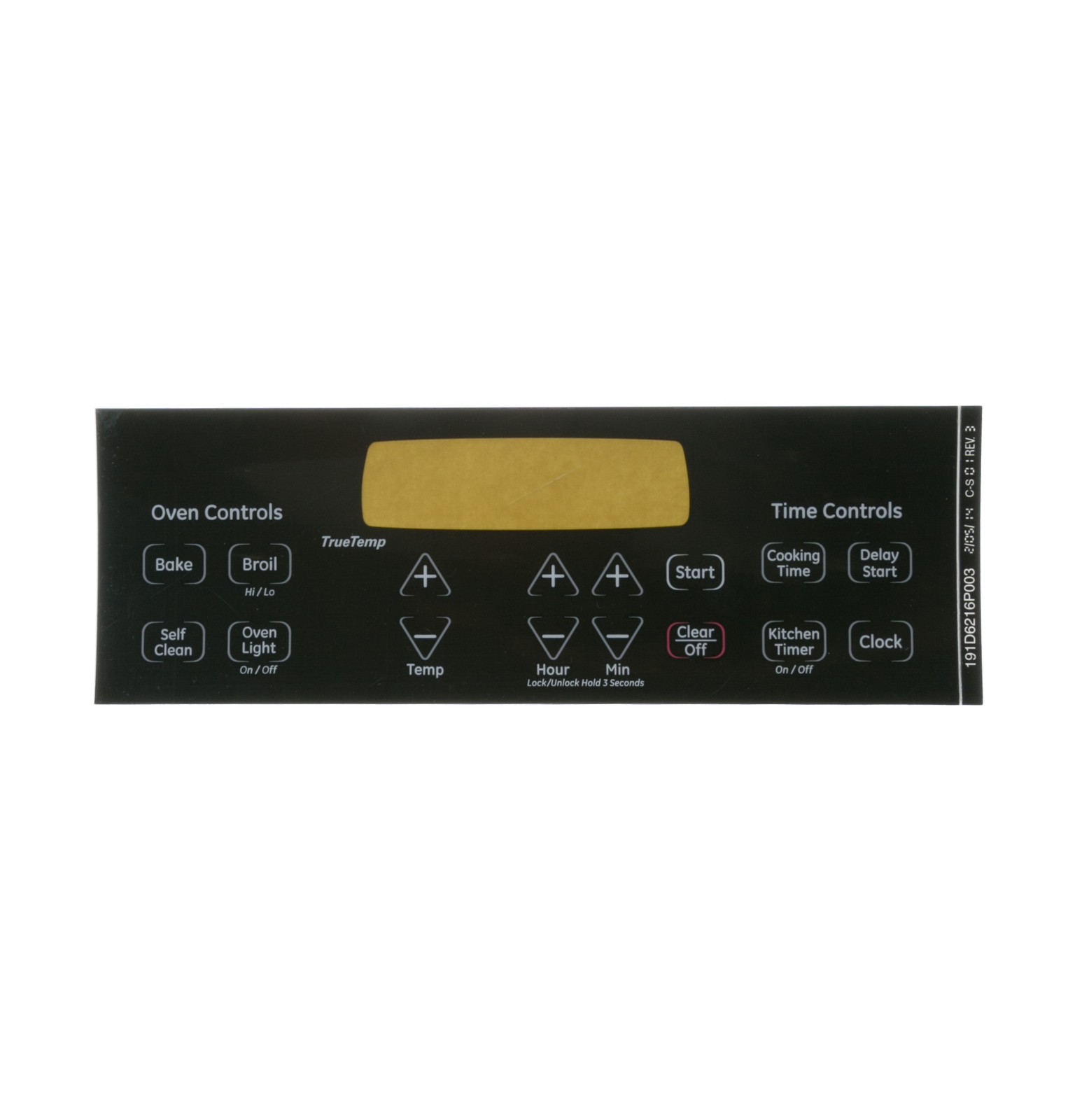 1 of WB27T11229 GE Oven Faceplate OEM Replacement, NEW FAST SHIP Fits Many Ap...