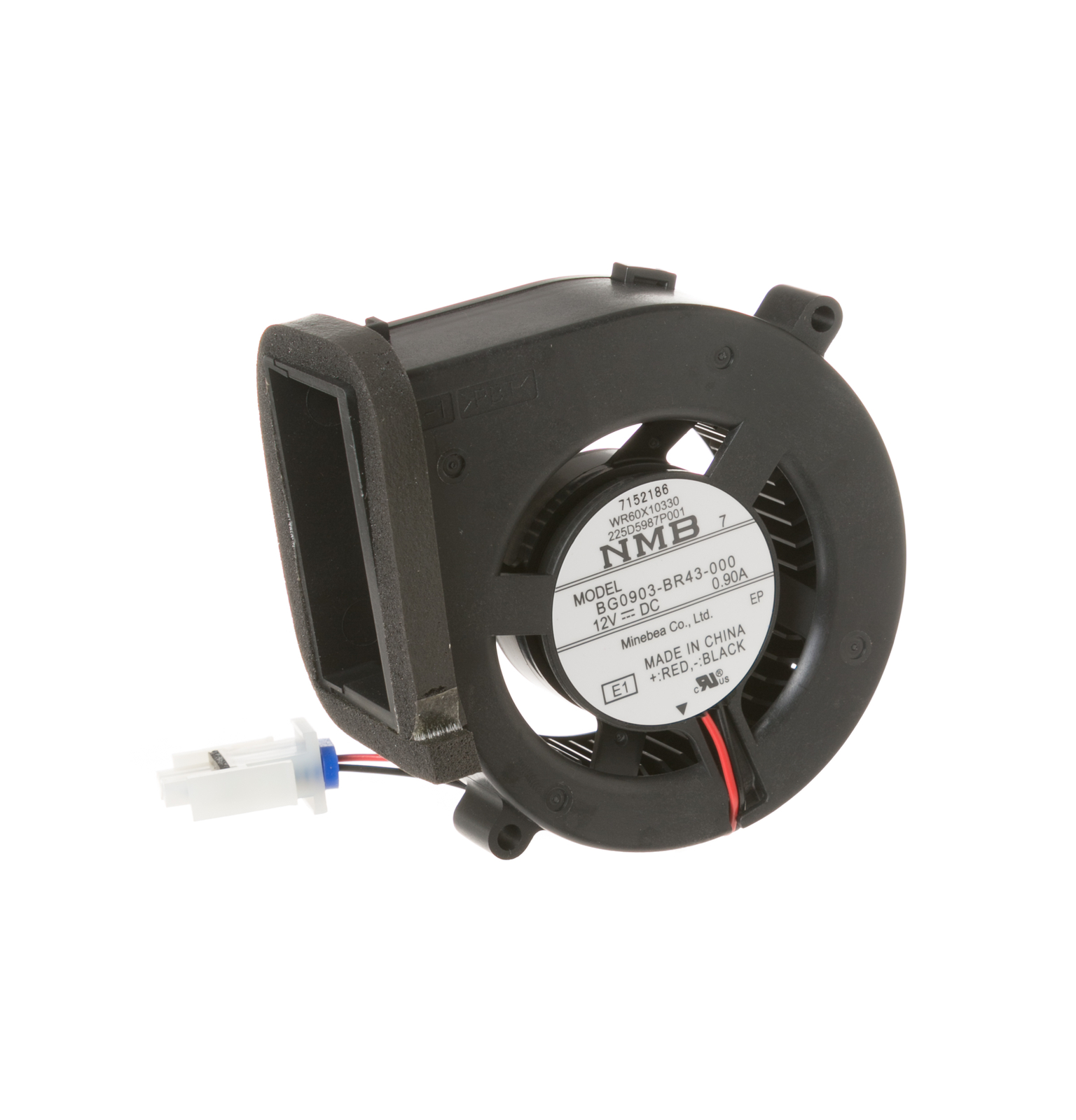 1 of WR60X10330 GE Refrigerator Blower Fan Duct OEM Replacement, NEW FAST SHI...