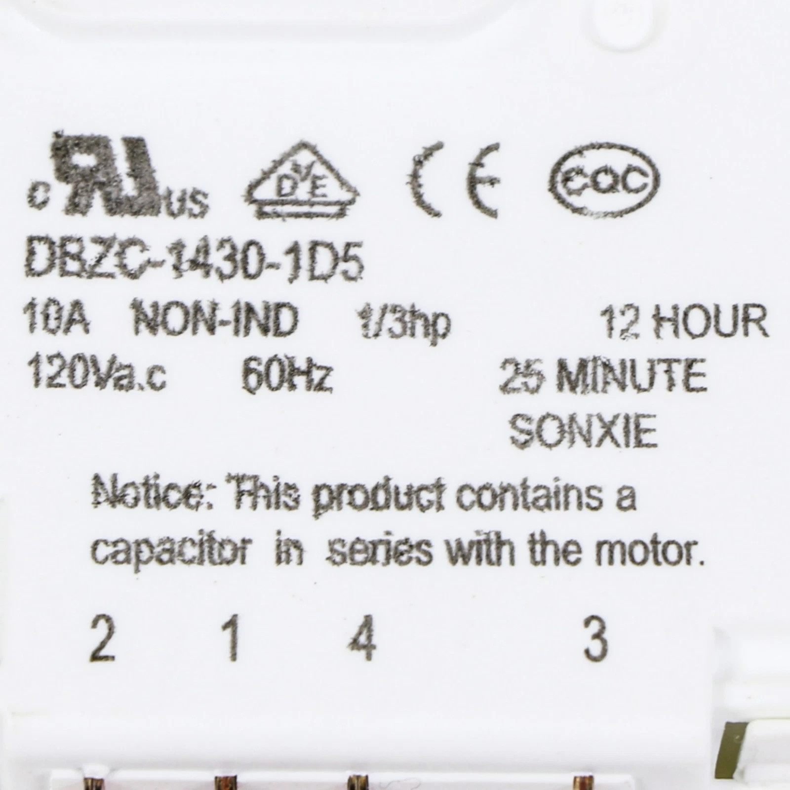 OEM Genuine Part 1 of 241705102 - TIMER-DEFROST