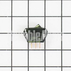 OEM Genuine Part 1 of ES15905 - Rectangular Black Panel Rocker Switch