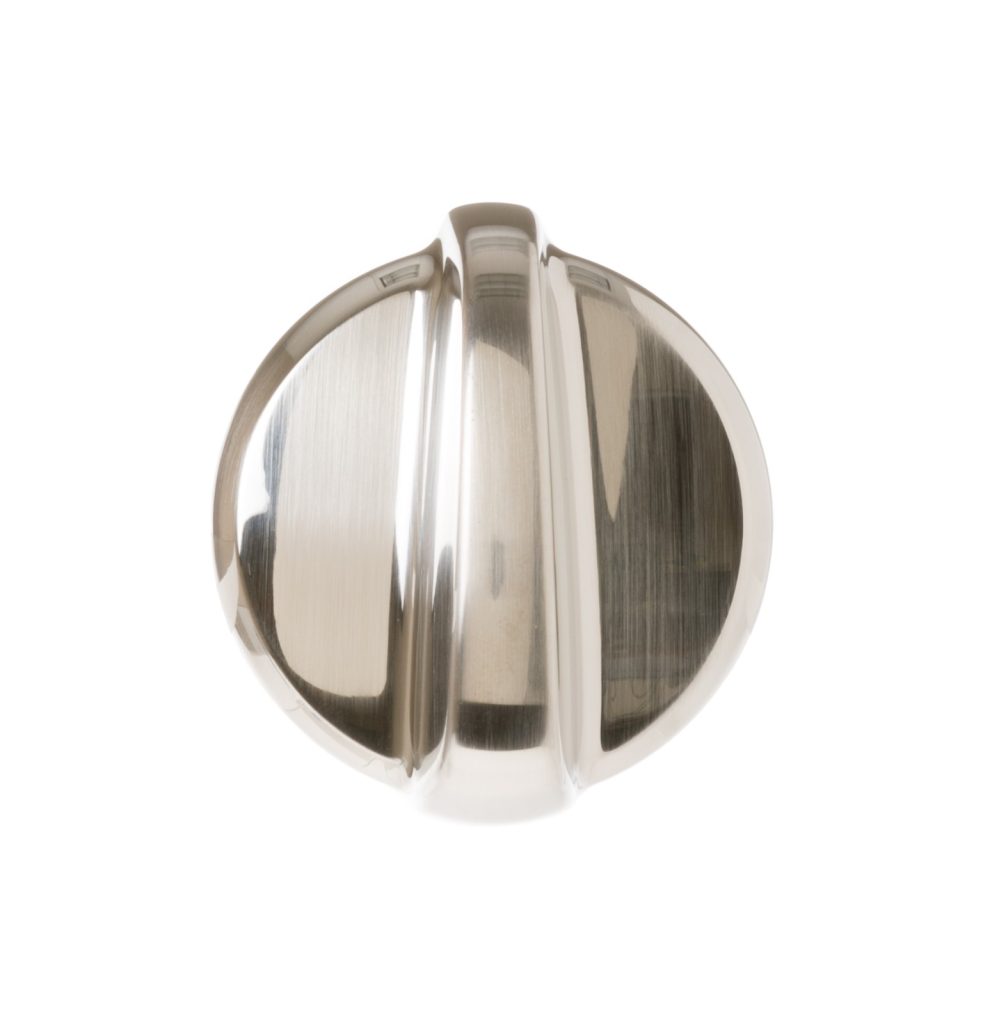 OEM Genuine Part 1 of WB03T10325 GE Oven Burner Knob Chrome