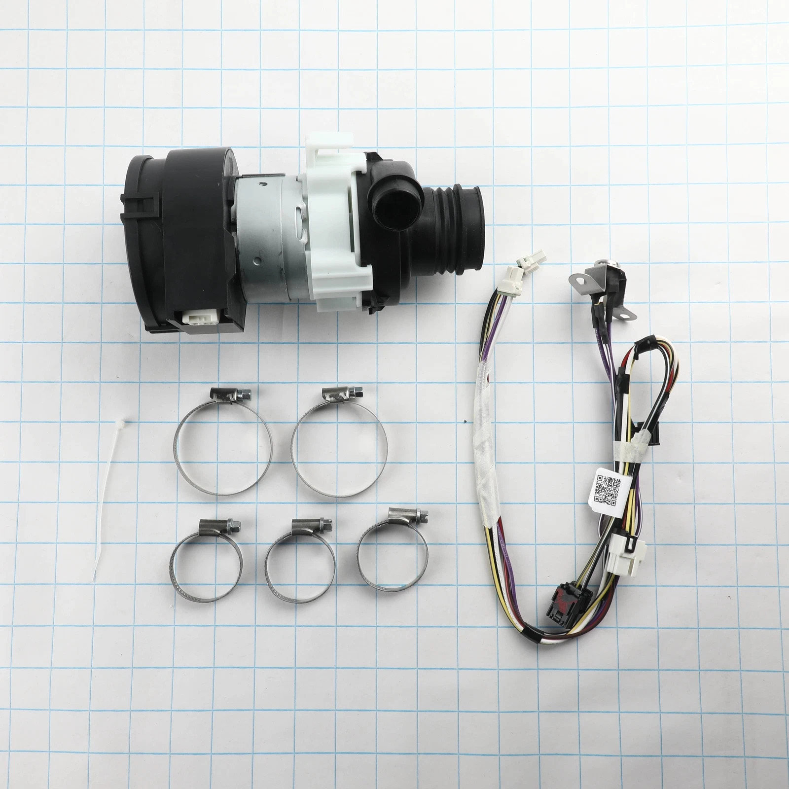 OEM Genuine Part 1 of WD49X23778 - P1A WASH PUMP/HARNESS KIT - Image 5