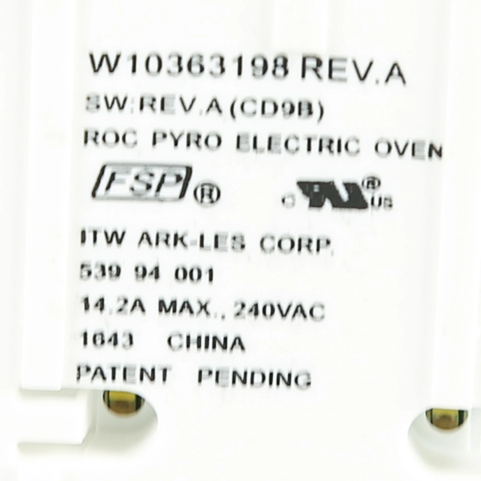 OEM Genuine Part 1 of WPW10363198 - SWTCH-OVEN - Image 8
