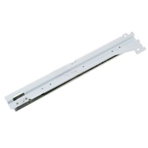 OEM Genuine Part 1 of WR72X39426 - WHITE FREEZER LOWER BASKET SLIDE AND BRACK...