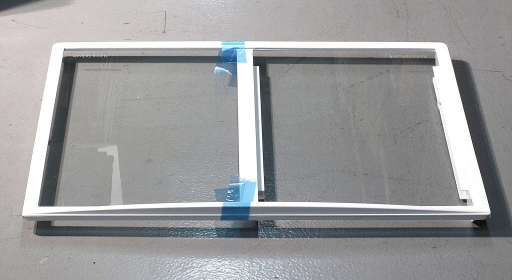 1 of 240358928 Frigidaire Refrigerator Safe Spill Shelf Panel OEM Replacement...
