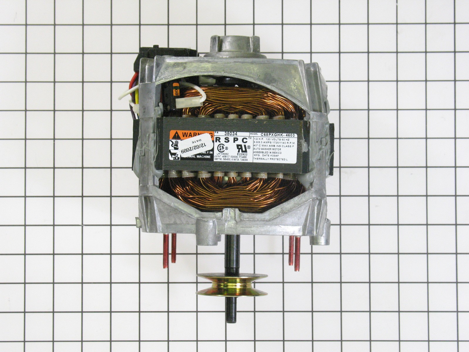 1 of 38034P Speed Queen 38034P Washer Motor & Pump Kit 2-Speed 120V OEM Repla...
