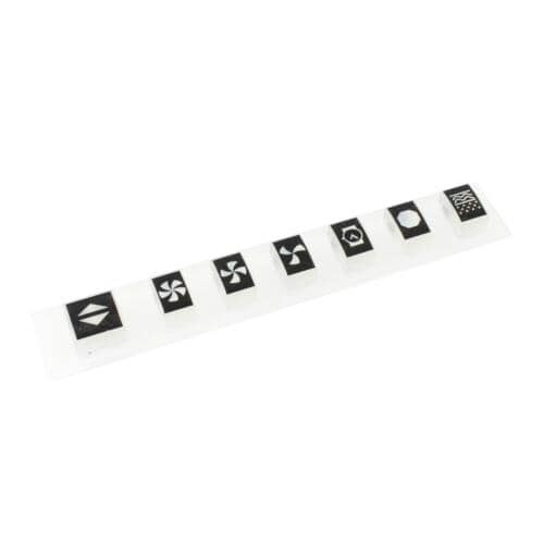1 of DE81-07764A Samsung Keypad Raised Vent OEM Replacement, NEW FAST SHIP Fi...