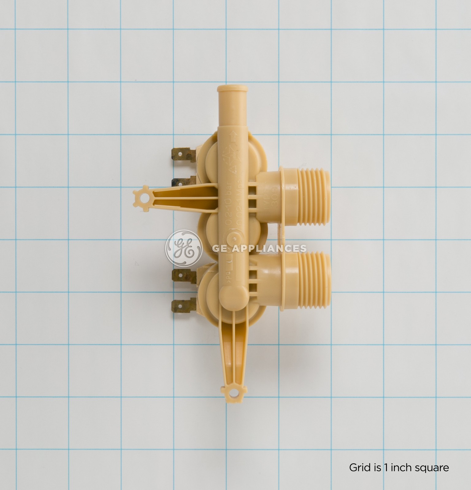 1 of WH13X23974 GE Washer Water Inlet Valve OEM Replacement, NEW FAST SHIP Fi... - Image 5