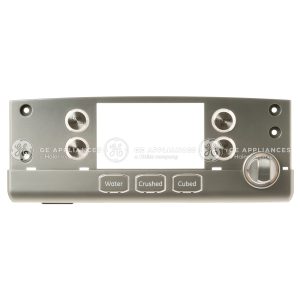1 of WR17X27132 GE Refrigerator Display Assembly Stainless Steel OEM Replacem...