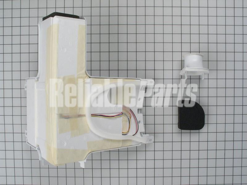 1 of WR49X10091 GE Refrigerator Fresh Food Damper Inlet Cover Kit OEM Replace... - Image 3