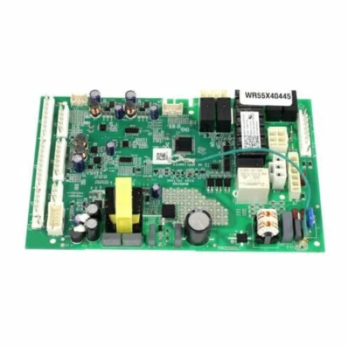 1 of WR55X40445 GE Refrigerator Board T Main SXS Stainless Steel OEM Replacem...