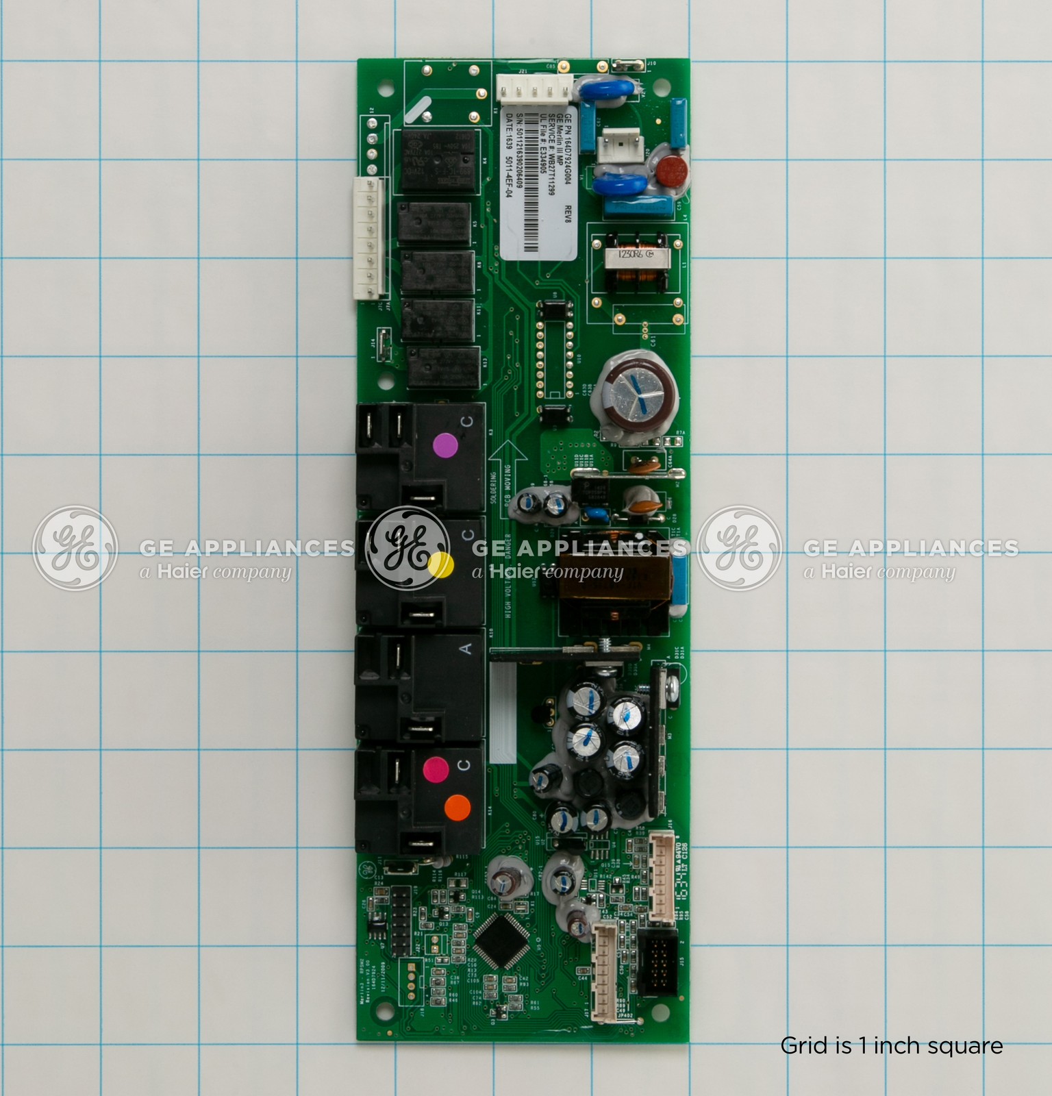 WB27T11299 GE Oven Relay Board Assembly OEM Replacement, NEW FAST SHIP Fits M.. - Image 4