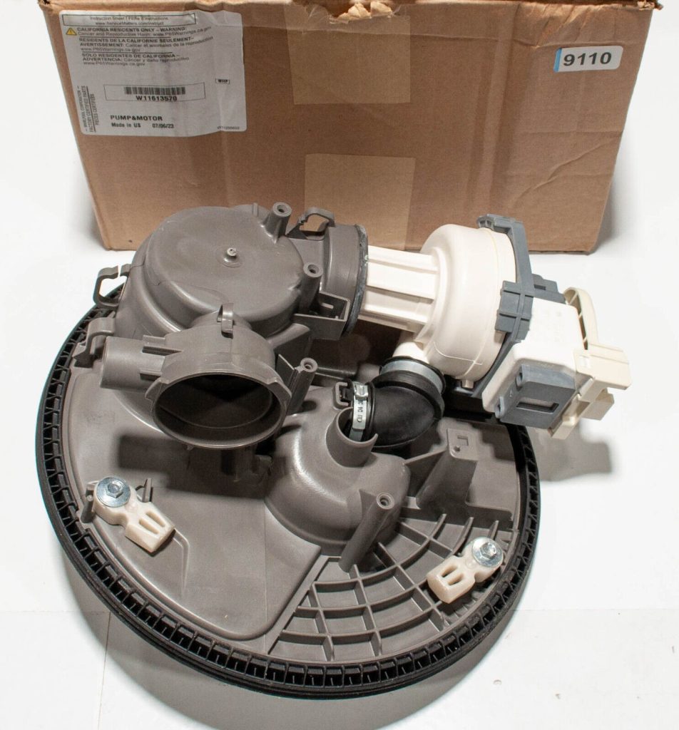 OEM Genuine Part 1 of W11613570 - PUMP&MOTOR