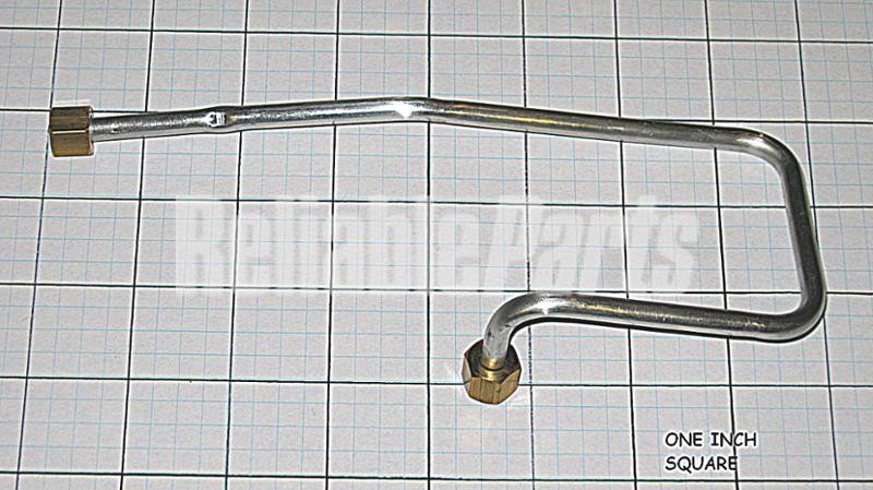 OEM Genuine Part 1 of WB28K10024 - GAS RANGE BURNER SUPPLY TUBE - RIGHT FRO - Image 4